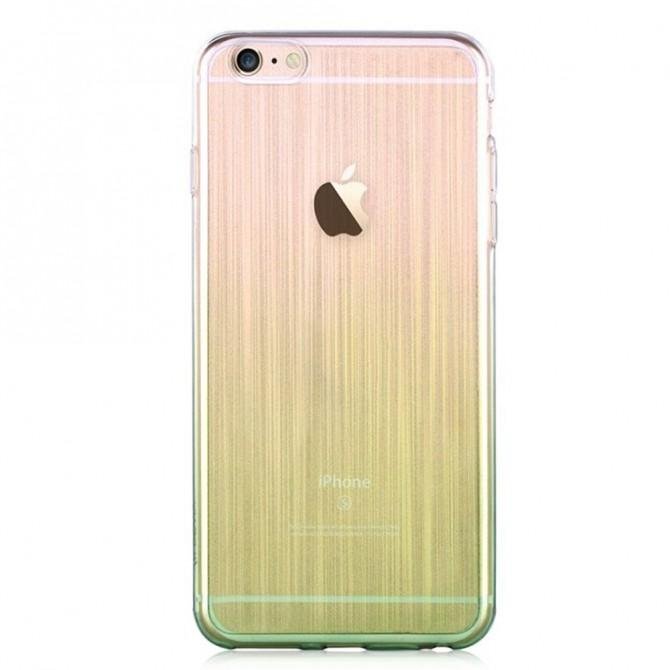 Чехол Devia Gradient soft case для iPhone 6S/6 Green-1