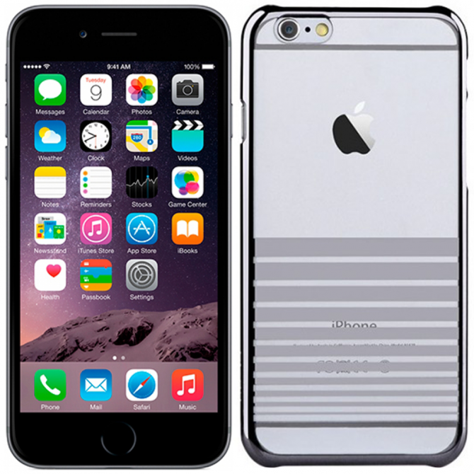 Чехол Devia Half для iPhone 6, White
