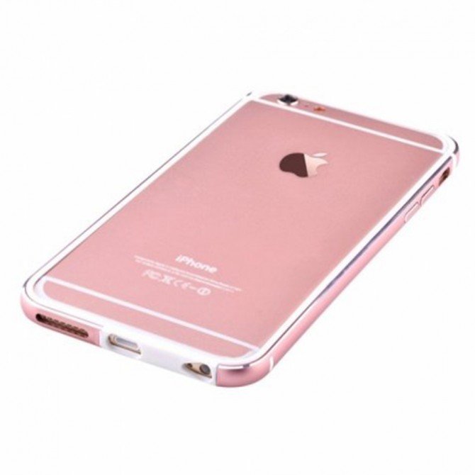 Чохол Devia Mighty Bumper для iPhone 6/6S Рожеве Золото-3