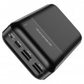 Повербанк Borofone BJ16A Cube 10W (20000mAh) Black Повербанк Borofone BJ16A Cube 10W (20000mAh) Black