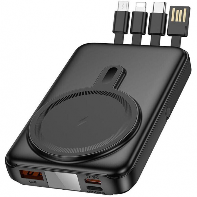 Дополнительная батарея Hoco J135 Rico 22.5W+PD20W (10000mAh) Black-2