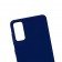 Чохол накладка Original Soft Case Samsung G980 Galaxy S20 Темно Синій FULL
