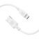 Кабель USB Borofone BX113 Lenny MicroUSB 2.4A White 1m