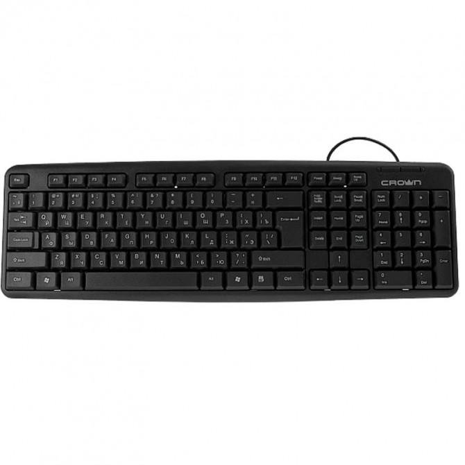 Клавіатура Crown Wired CMK-02 Black