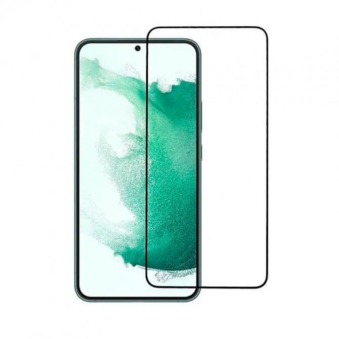 Защитное стекло для SAMSUNG Galaxy S23 (0.3 мм, 5D черное)