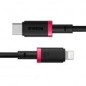 Кабель Baseus Dura Series Type-C to Lightning 20W Black/Red 2m
