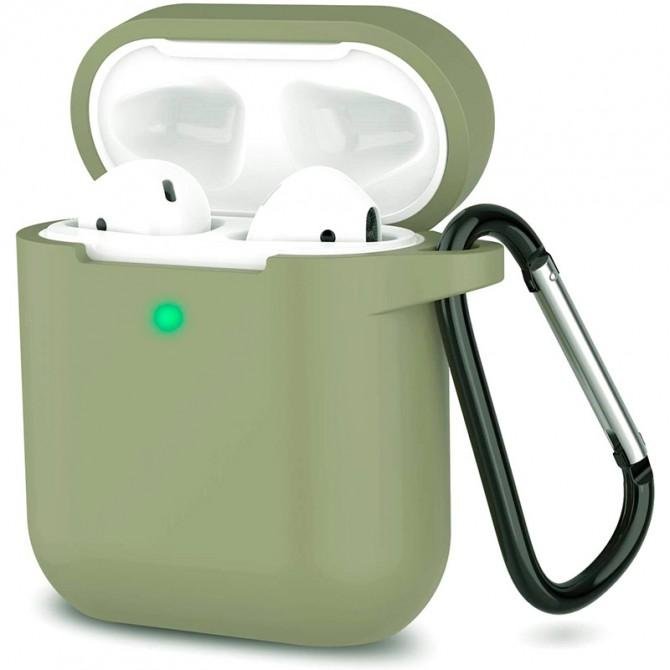 Чехол U-Like Silicone Protective Case For Airpods Khaki