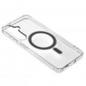 Чехол силиконовый MagSafe для Samsung Galaxy A07 Прозрачный