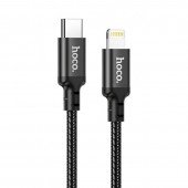Кабель Hoco X14 Type-C to Lightning 20W Black 2m Кабель Hoco X14 Type-C to Lightning 20W Black 2m