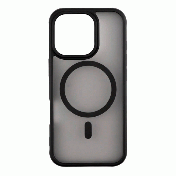 Чехол TPU+PC Anti Drop series with MagSafe для iPhone 16 Pro Max Black