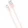 USB Cable XO NB156 Type-C 2.4A/1m Pink