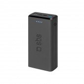 Додаткова батарея SBS 2USB+Type-C 10W 20000mAh Black Додаткова батарея SBS 2USB+Type-C 10W 20000mAh Black