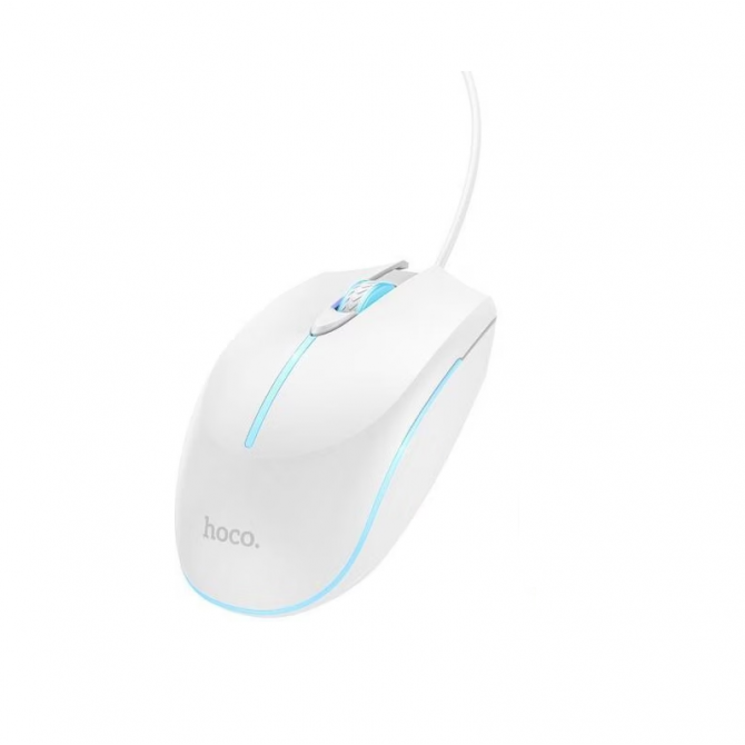 Миша Hoco GM37 Wonderful gaming luminous White-1