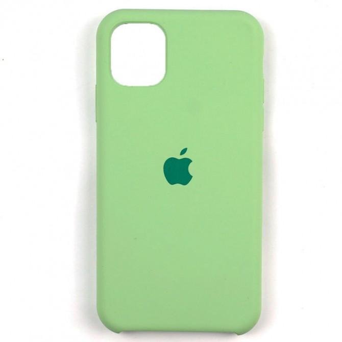 Оригінальний силіконовий чохол для iPhone 11 Бірюзовий-2