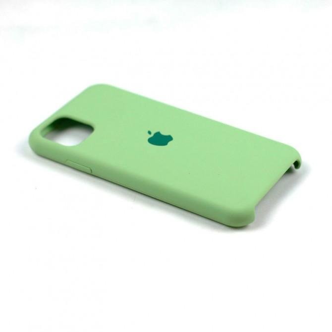 Оригінальний силіконовий чохол для iPhone 11 Бірюзовий-3