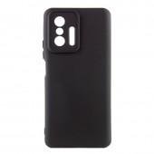 Чехол Original Soft Case Xiaomi 11T/11T Pro Черный FULL