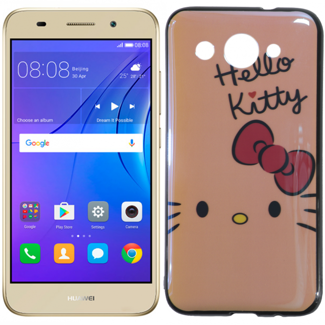 Чехол U-Like Picture series для Huawei Y3 2017 Hello Kitty
