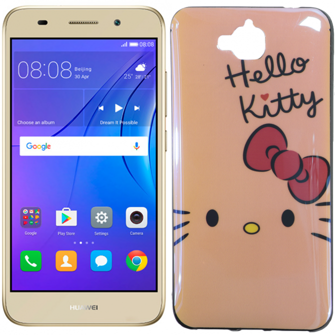 Чехол U-Like Picture series для Huawei Y6 Pro Hello Kitty