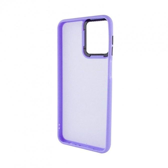 Чехол TPU+PC Lyon Frosted series Oppo A3 4G Purple-1