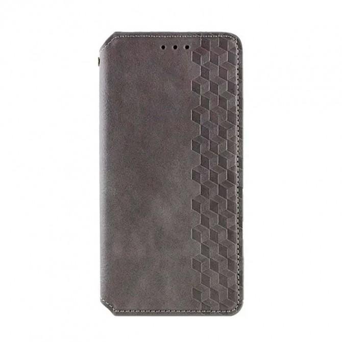 Чехол-книжка GETMAN Cubic for Xiaomi Redmi 13C/Poco C65 Grey