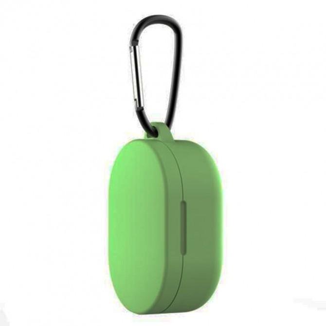 Чехол U-Like Silicone Protective Case For Xiaomi AirDots 3 Green-1