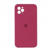 Оригинальный силиконовый чехол для iPhone 11 Pro Бордовый FULL (SQUARE SHAPE) Оригинальный силиконовый чехол для iPhone 11 Pro Бордовый FULL (SQUARE SHAPE)