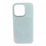 Накладка Liquid Magnetic для iPhone 15 Pro Max Light Blue
