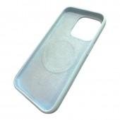 Накладка Liquid Magnetic для iPhone 15 Pro Light Blue