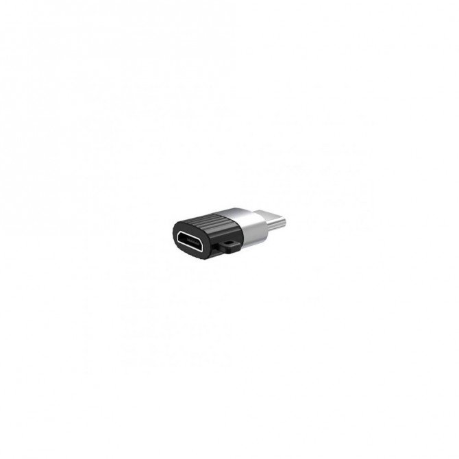 Адаптер XO NB149A microUSB to Type-C Black-2