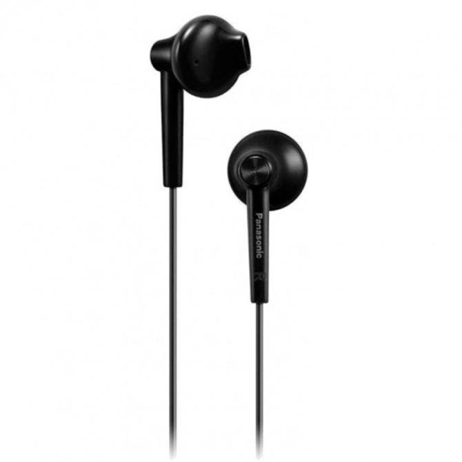 Наушники Panasonic RP-TCM55GC-K Black (mic+button call answering)-2