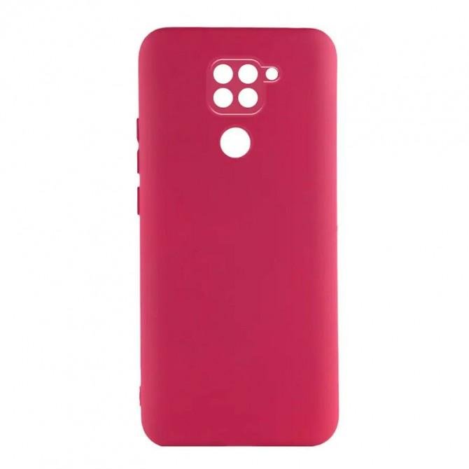 Чехол Original Soft Case Xiaomi Redmi Note 9/Redmi 10X Марсала FULL