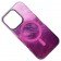 Чехол TPU Shiny Mountain (MagFit) для Apple iPhone 16 (6.1") Pink