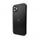 Чехол AG Glass Matt Frame Color Logo for Apple iPhone 11 Graphite Black