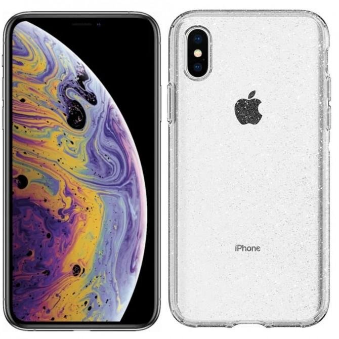 Чехол Molan Cano Jelly Sparkle для Apple iPhone Xs Max Прозрачный