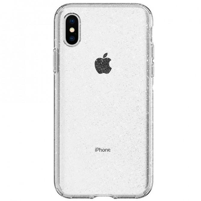 Чехол Molan Cano Jelly Sparkle для Apple iPhone Xs Max Прозрачный-1