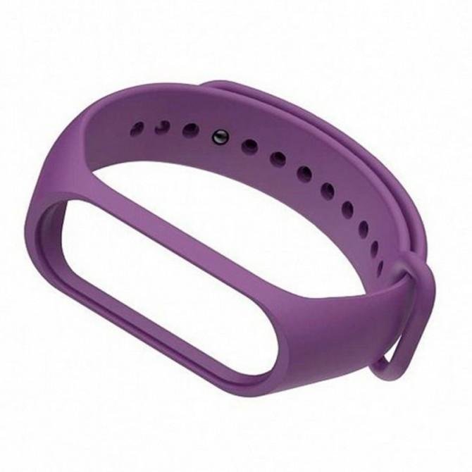Ремешок для браслета Mi Band 3/4 (Silicon) Grape-1