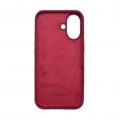 Силіконовий чохол для iPhone 16 Plum FULL Силіконовий чохол для iPhone 16 Plum FULL