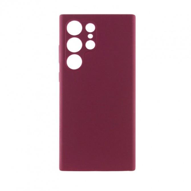 Чехол Soft Case Samsung Galaxy S24 Ultra Марсала FULL