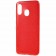 Чохол Silicone 3in1 Блискітки для Samsung A205/A305 Galaxy A20/A30 Червоний