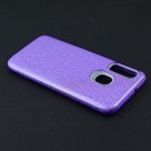 Чехол Silicone 3in1 Блёстки для Samsung A405 Galaxy A40 Violet Чехол Silicone 3in1 Блёстки для Samsung A405 Galaxy A40 Violet