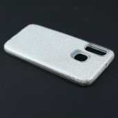 Чехол Silicone 3in1 Блёстки для Samsung A405 Galaxy A40 Silver Чехол Silicone 3in1 Блёстки для Samsung A405 Galaxy A40 Silver