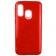Чехол Silicone 3in1 Блёстки для Samsung A405 Galaxy A40 Red