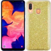 Чехол Silicone 3in1 Блёстки для Samsung A405 Galaxy A40 Gold Чехол Silicone 3in1 Блёстки для Samsung A405 Galaxy A40 Gold