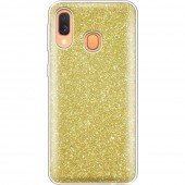 Чехол Silicone 3in1 Блёстки для Samsung A405 Galaxy A40 Gold Чехол Silicone 3in1 Блёстки для Samsung A405 Galaxy A40 Gold