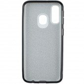 Чехол Silicone 3in1 Блёстки для Samsung A405 Galaxy A40 Чёрный Чехол Silicone 3in1 Блёстки для Samsung A405 Galaxy A40 Чёрный