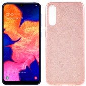 Чехол Silicone 3in1 Блёстки для Samsung A307/A505 Galaxy A30s/A50 Pink