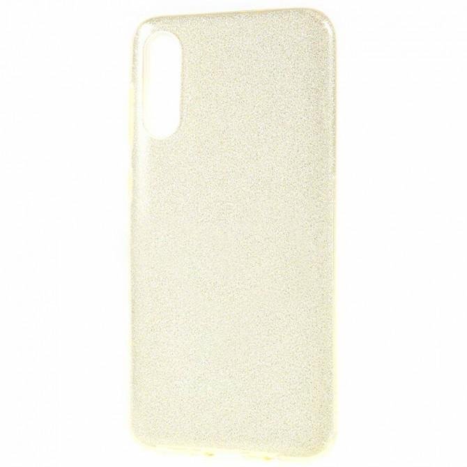 Чехол Silicone 3in1 Блёстки для Samsung A307/A505 Galaxy A30s/A50 Gold-2