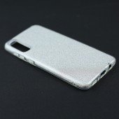 Чохол Silicone 3in1 Блискітки для Samsung A705 Galaxy A70 Срібло Чохол Silicone 3in1 Блискітки для Samsung A705 Galaxy A70 Срібло