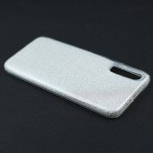 Чохол Silicone 3in1 Блискітки для Samsung A705 Galaxy A70 Срібло Чохол Silicone 3in1 Блискітки для Samsung A705 Galaxy A70 Срібло