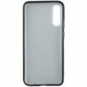 Чохол Silicone 3in1 Блискітки для Samsung A705 Galaxy A70 Чорний Чохол Silicone 3in1 Блискітки для Samsung A705 Galaxy A70 Чорний